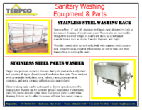 Sanitary Washing Equipment and Parts