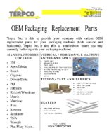 Packaging Replacement Brochure